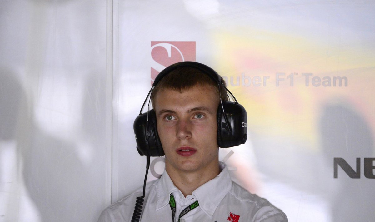 Sergei Sirotkin oli 2013.-2014. aastani Sauberi testisõitja.
