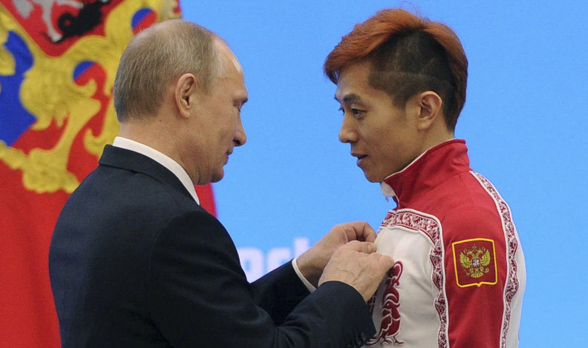Vladimir Putin ja Viktor Ahn