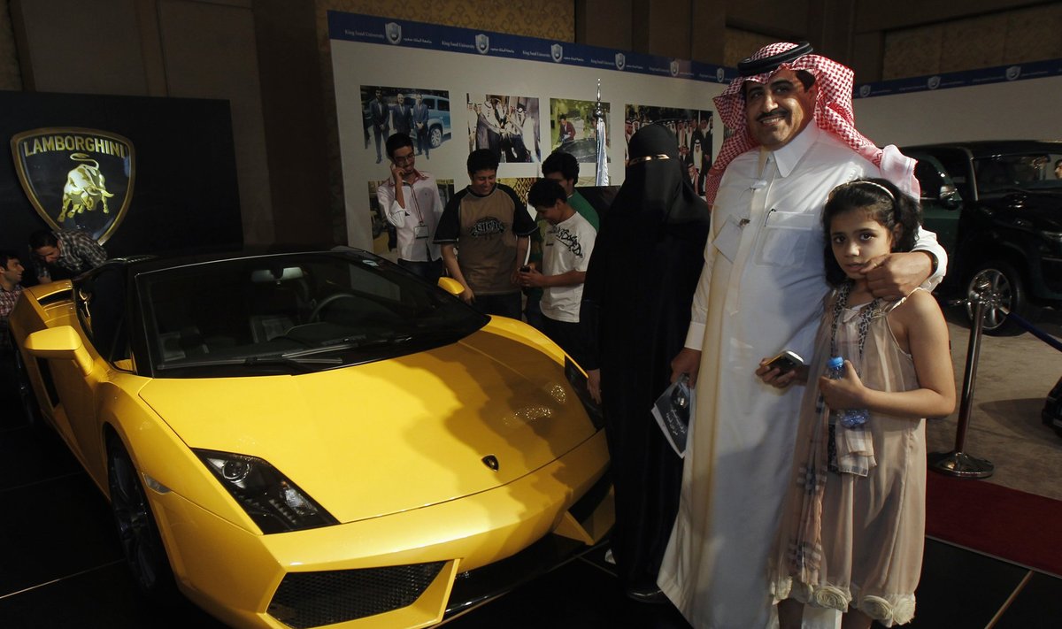 Saudi pere ja Lamborghini
