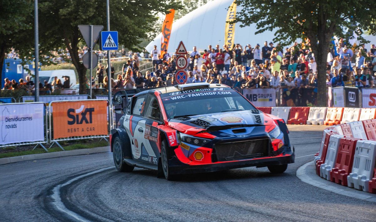 Ott Tänak Läti rallil