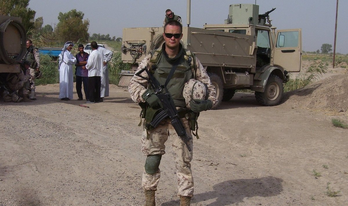 Major Ranno Raudsik Iraagis, 2006. aastal