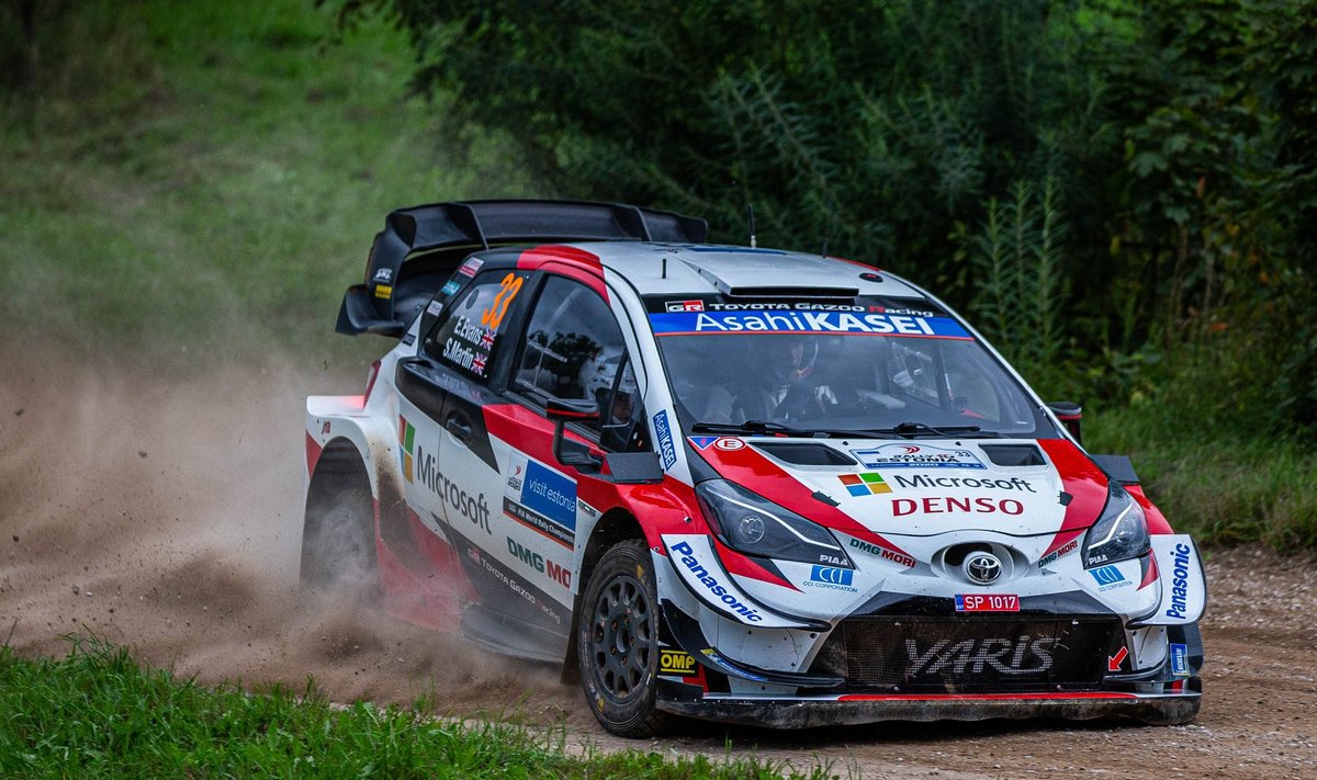 Septembri alguses Rally Estonial 4. kohaga leppinud Elfyn Evansil on suurimad võimalused vormistada Monzas MM-tiitel.