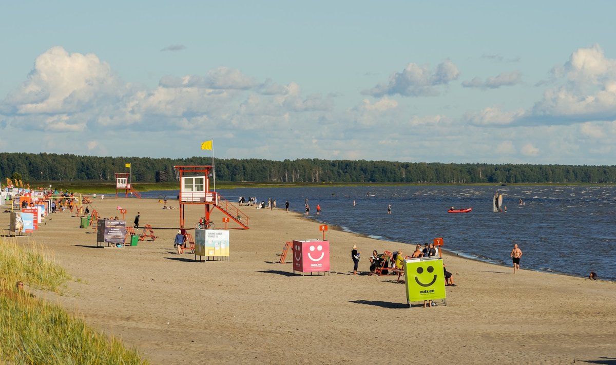 Pärnu rand. Kõige edukamalt töötas mullu suvepealinnas Estonia Spa Hotels, mis maksab Pärnu linnale 700 000 eurot dividende.