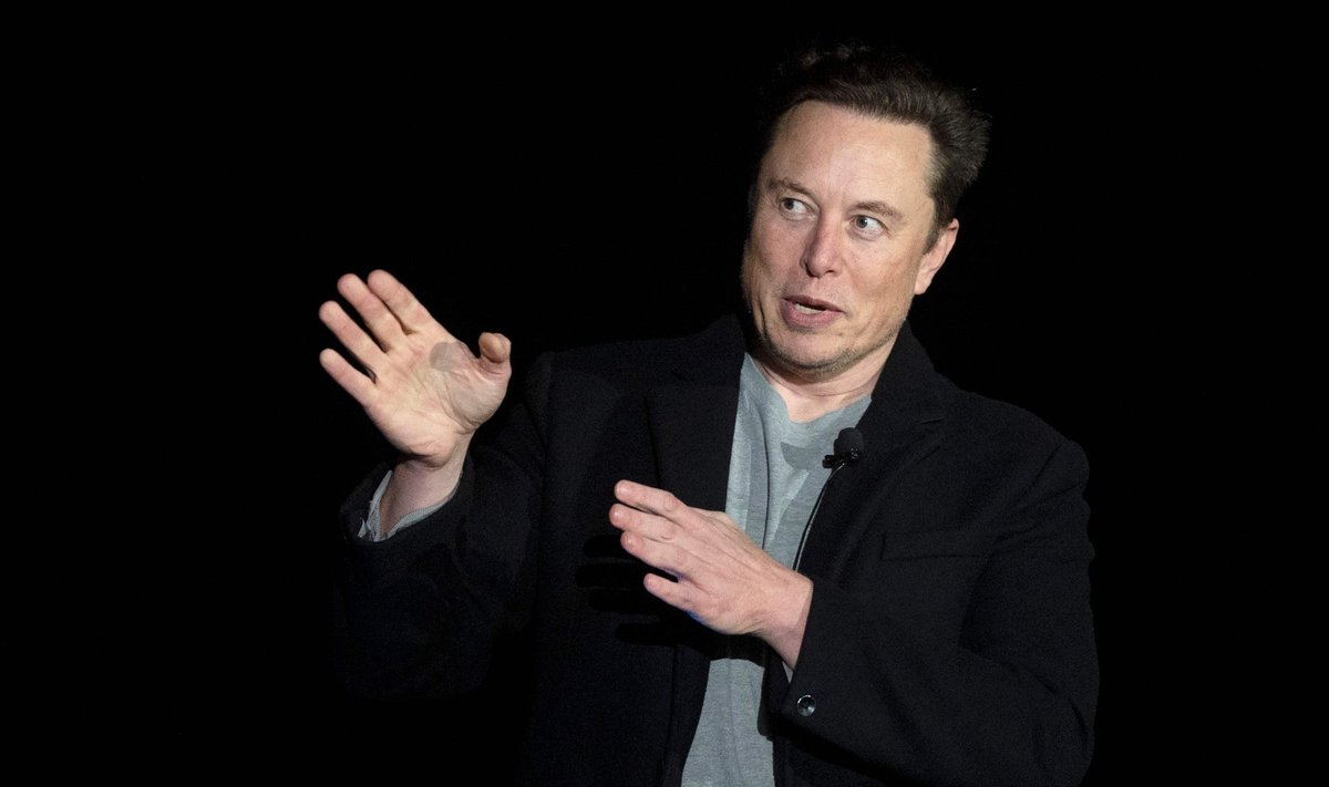 Tesla juht ja suurim omanik Elon Musk.