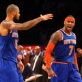 VIDEO: Knicksile Brooklyni üle napp võit, Anthonylt 45 punkti!