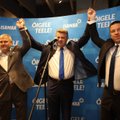 ФОТО | Посмотрите, как политические партии отпраздновали результаты выборов в Европейский парламент