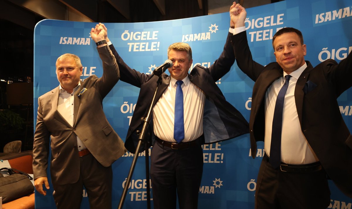 Партии Isamaa улыбнулся избиратель: два мандата у ее кандидатов в кармане
