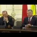 VIDEO | Türgi president Erdoğan jäi pressikonverentsil Kiievis tukkuma