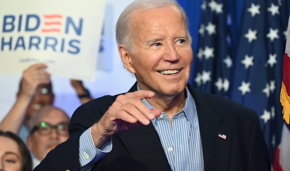 Joe Biden reedel Wisconsinis toimunud kampaaniaüritusel