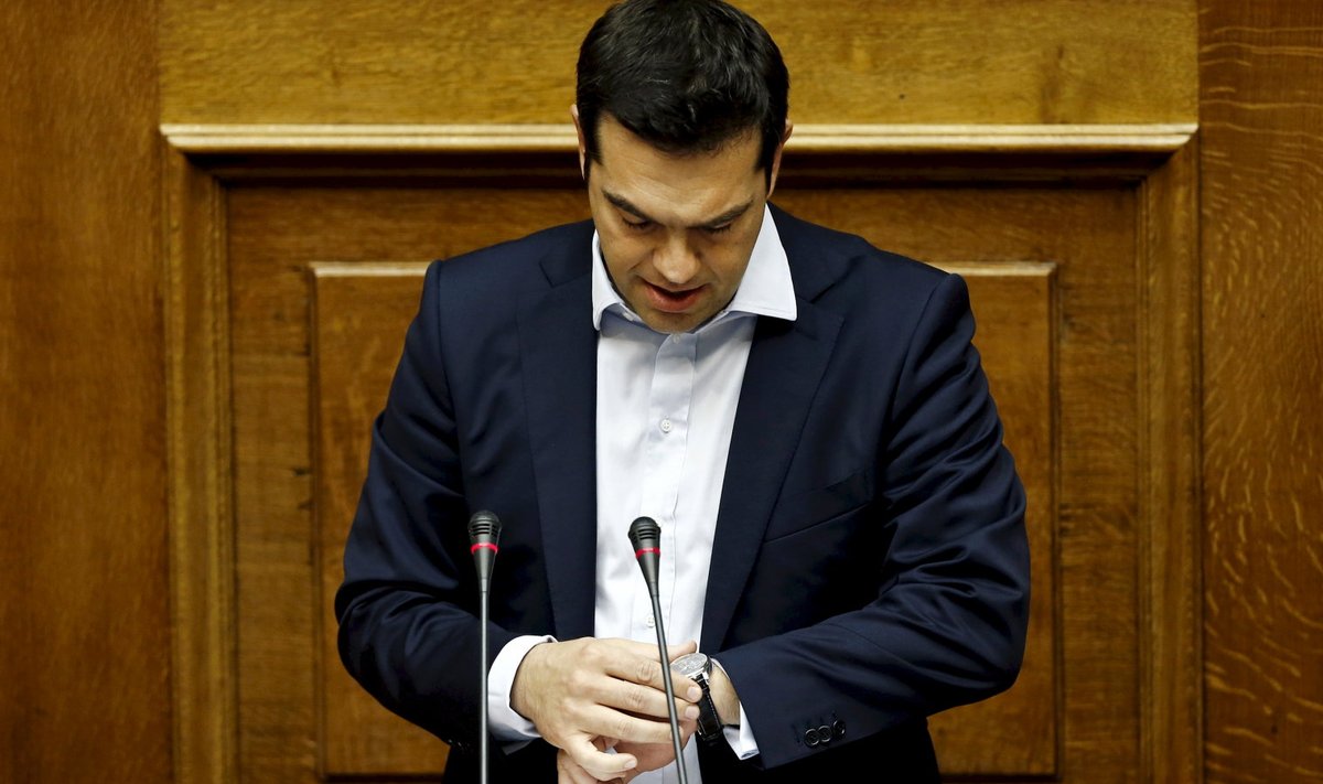 Alexis Tsiprasel hakkab aeg otsa saama.