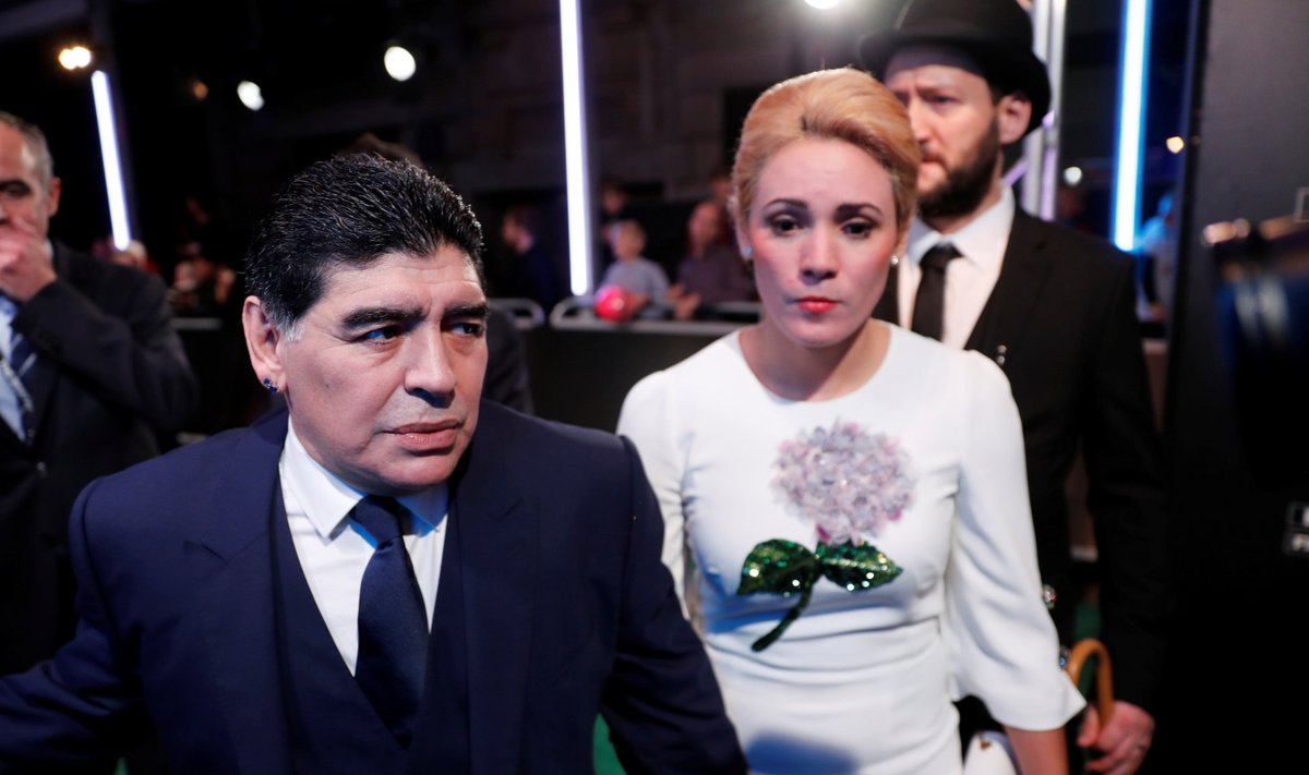Diego Maradona ja Rocio Oliva
