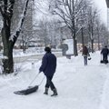 Korteriühistud üritavad kõnniteede lumerookimise kohustusest vabaneda