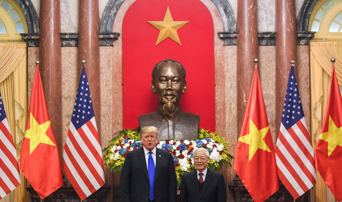 Donald Trump ja Nguyễn Phú Trọng