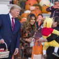 FOTOD JA VIDEO | Donald Trump sõbrunes tulevaste valijatega: skandaalne president korraldas lastele võimsa Halloweeni peo