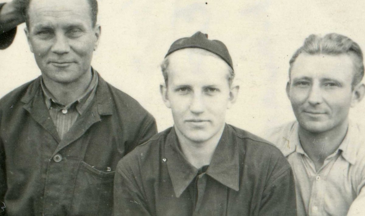 Kaljo Tamm vangilaagris 1956. aastal