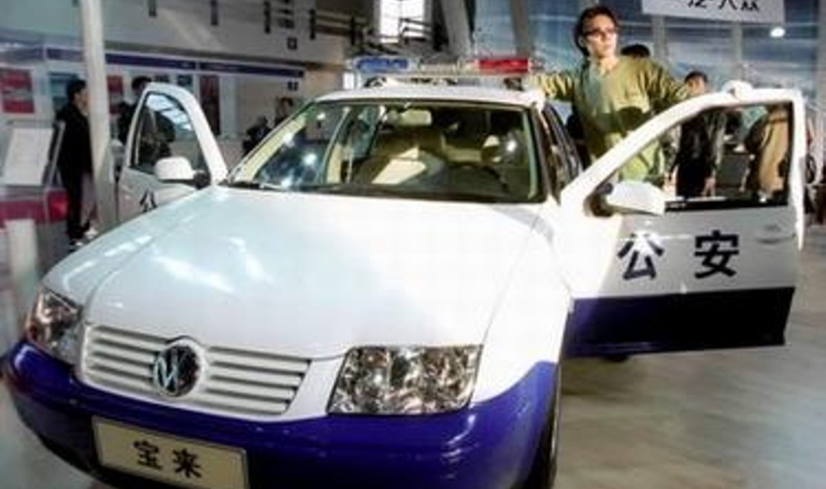 Hiina politsei VW Bora