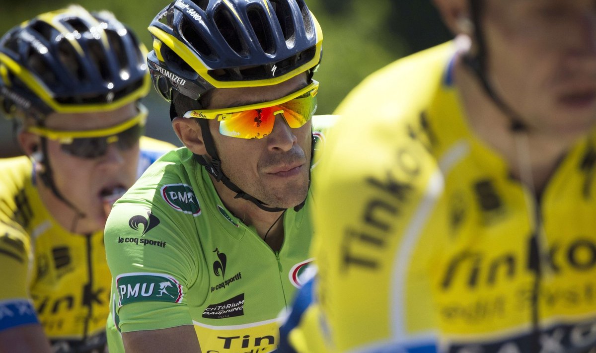 Alberto Contador tõusis Dauphine velotuuri liidriks