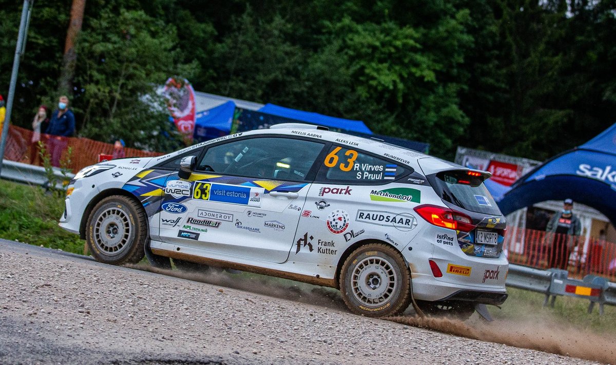 Robert Virves ja Sander Pruul said 2020. aastal Rally Estonial JWRC arvestuses kolmanda koha.