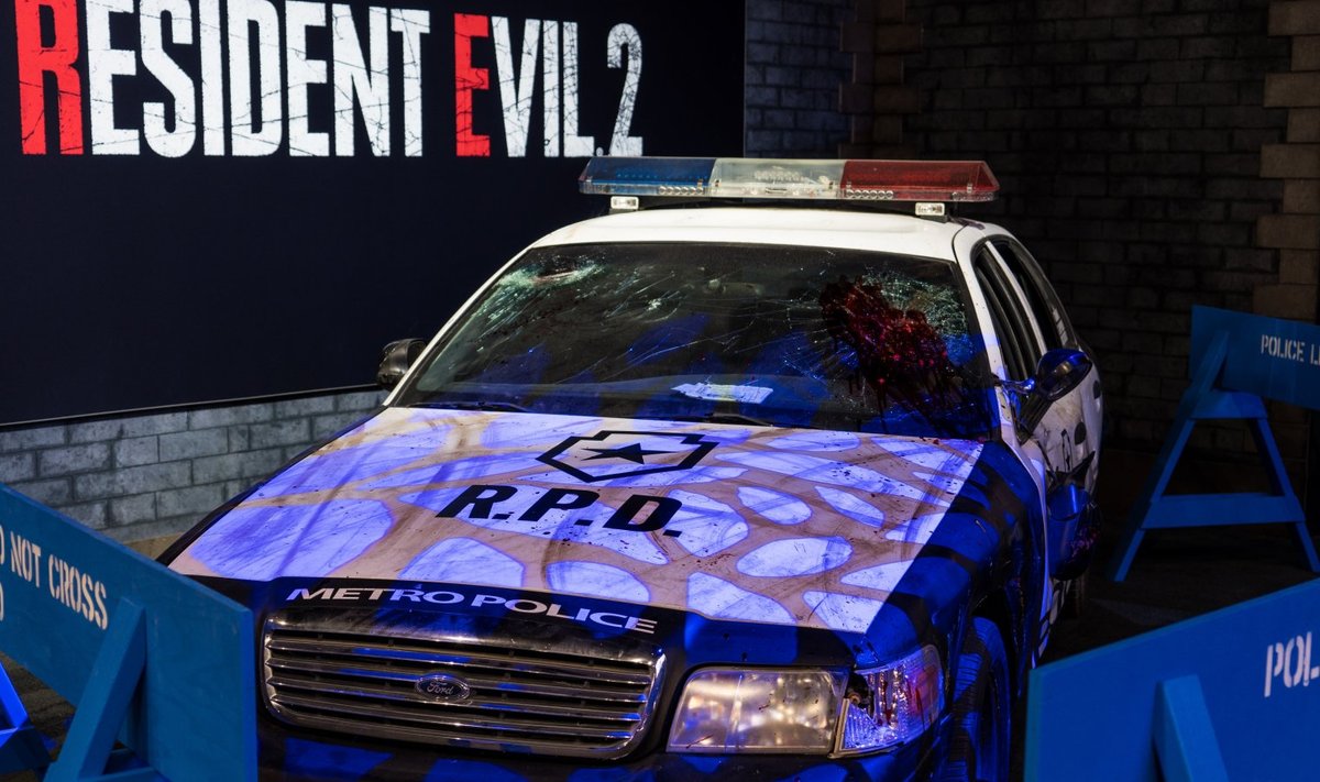 Resident Evil 2 promoputka E3 messil