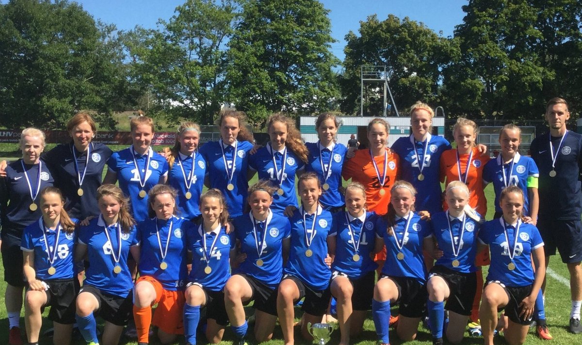 Eesti U17 tüdrukute jalgpallikoondis