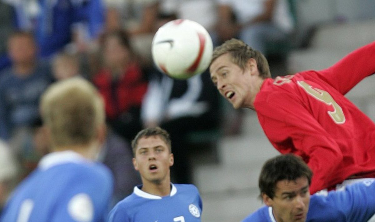 Inglismaa ja Eesti jalgpallilahing 2007. aastal Tallinnas