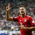 Müncheni Bayern võitis Lewandowski kübaratriki toel hooaja esimese karika