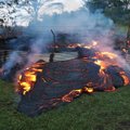 Aeglaselt, aga pidurdamatult ründab põletav laavavool kaht asulat Hawaiil