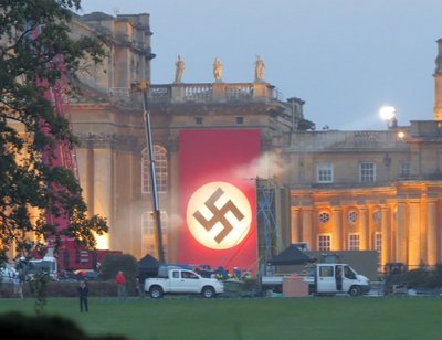 FAMEFLYNET - Exclusive: Transformers Producers Cause Upset By Using Nazi Symbology At The Home Of Allied Resistance Blenheim Palace