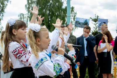 Lasteaia avamine Ukrainas Ovrutši linnas