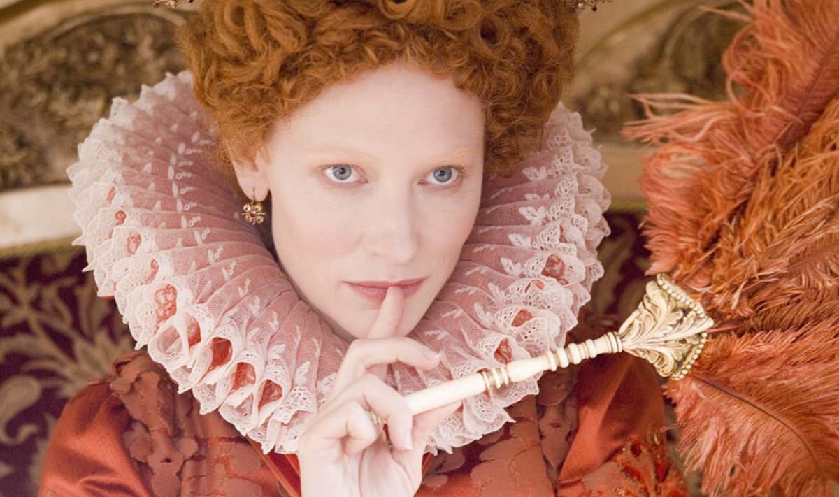 <em>Cate Blanchett kuninganna Elizabethina filmis "Elizabeth: Kuldajastu"</em>