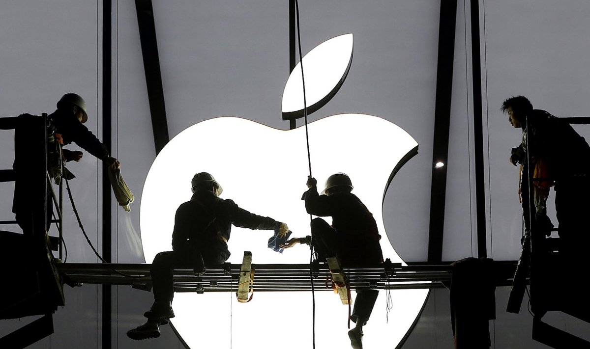 Hiinas valmistub tegevust alustama uus Apple'i pood (Foto: REUTERS)