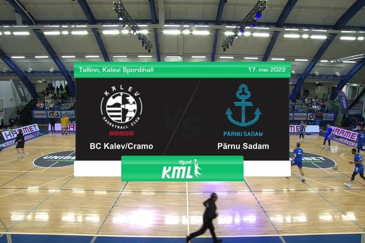 TÄISPIKKUSES | Korvpall: BC Kalev/Cramo - Pärnu Sadam - Delfi TV