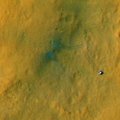 FOTO-VIDEO: Curiosity jätab Marsile kosmosest nähtavaid jälgi