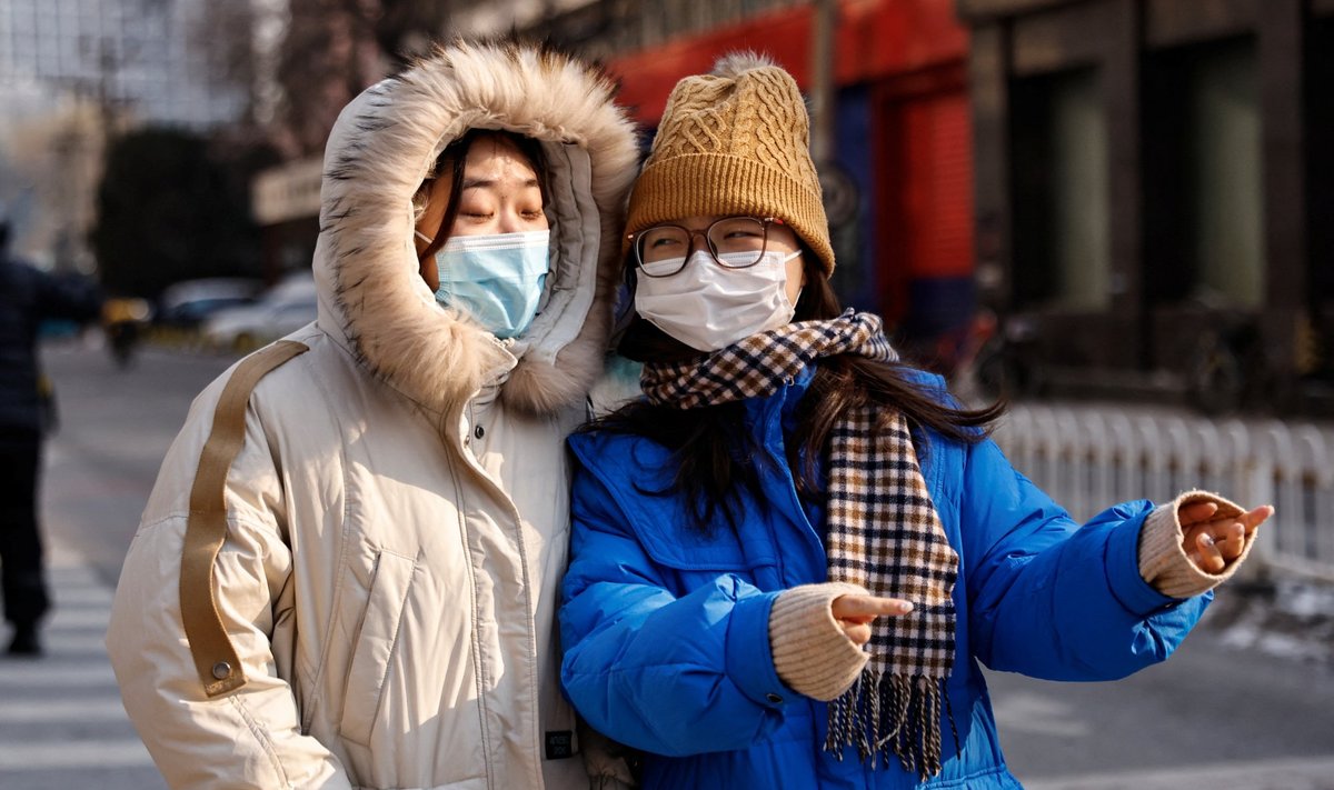 Küllap kannavad hiinlased maske sel talvel päris meelsasti, sest ilm on olnud tavatult külm.
