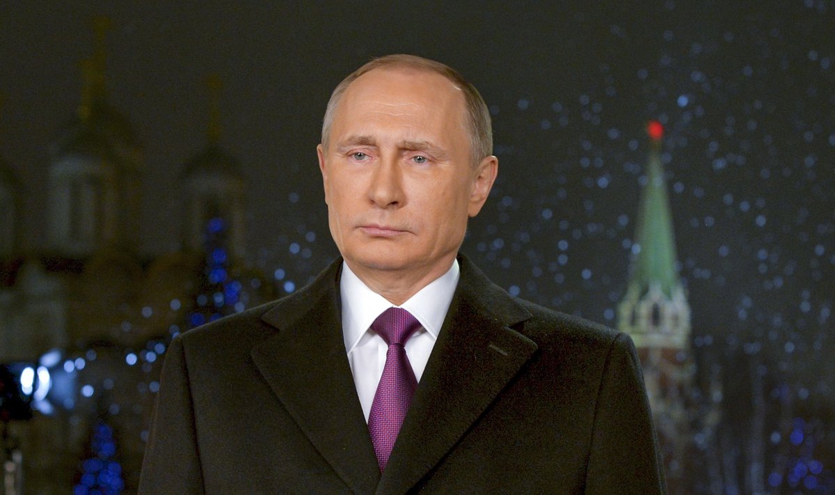 Venemaa president Vladimir Putin alustas uut aastat vanamoodi: uus julgeolekustrateegia süüdistab USA-d.