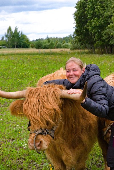 Lonni koos perenaise Tiiuga