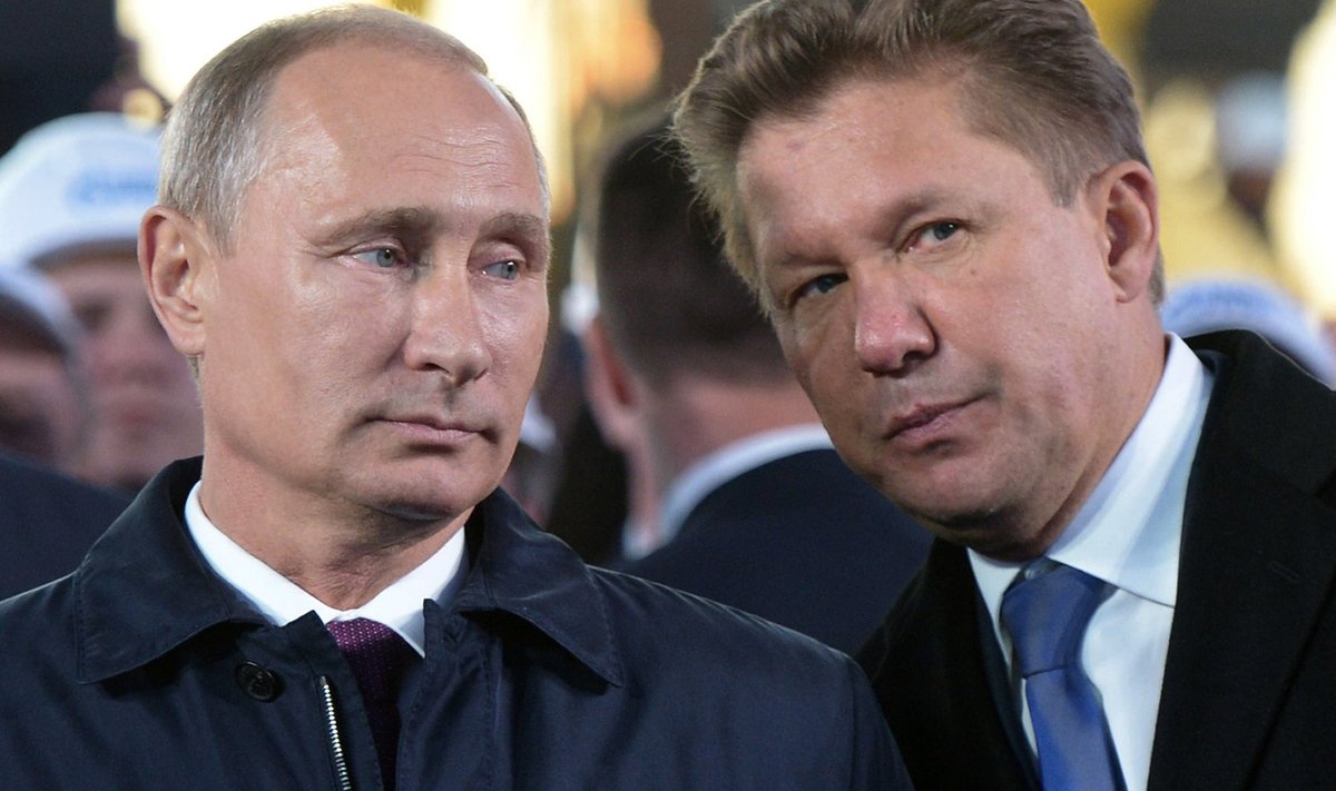 Aleksei Miller, Vladimir Putin