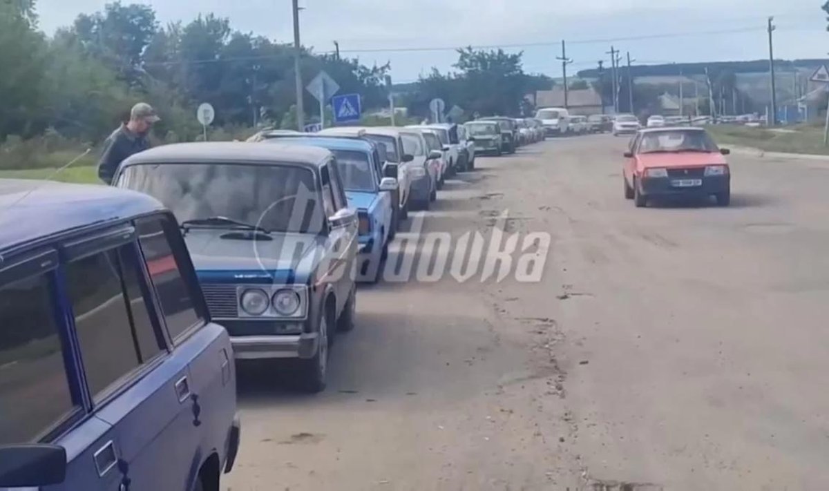 Venemaa poolehoidjad põgenevad Harkivi ja Luganski oblastitest
