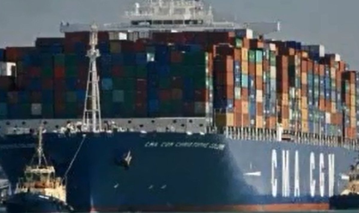 Maailma suurim kaubalaev Marco Polo
