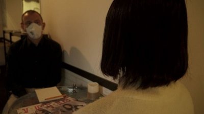 Молодая женщина (ее личность Би-би-си неизвестна) встретилась с Рупертом Вингфилд-Хейсом в Йокогаме