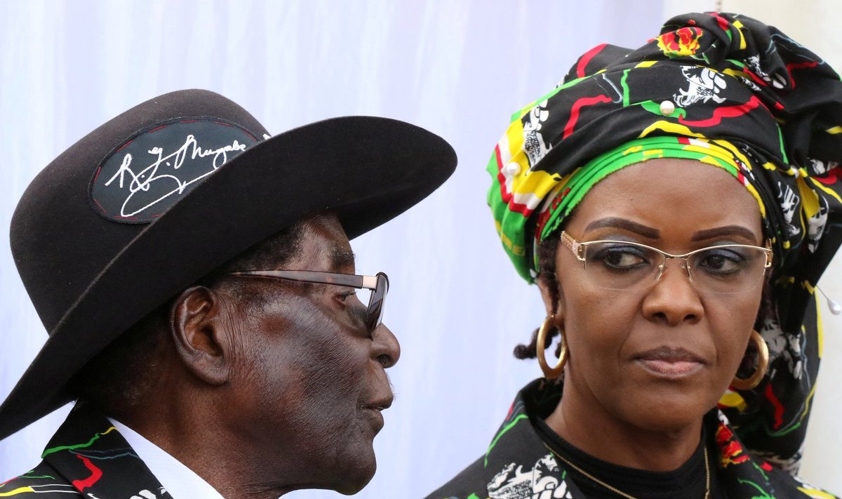 Robert ja Grace Mugabe