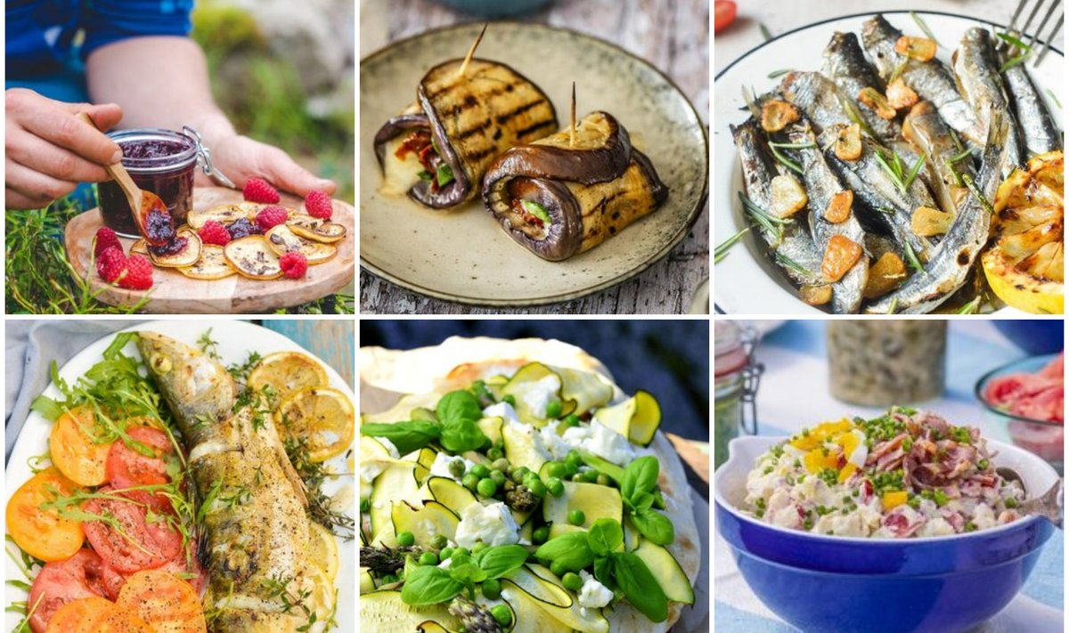 Mitmekülgsed grillroad terveks nädalaks!