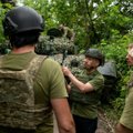 ВИДЕО | Корреспондент RusDelfi попал под обстрел на Донецком направлении