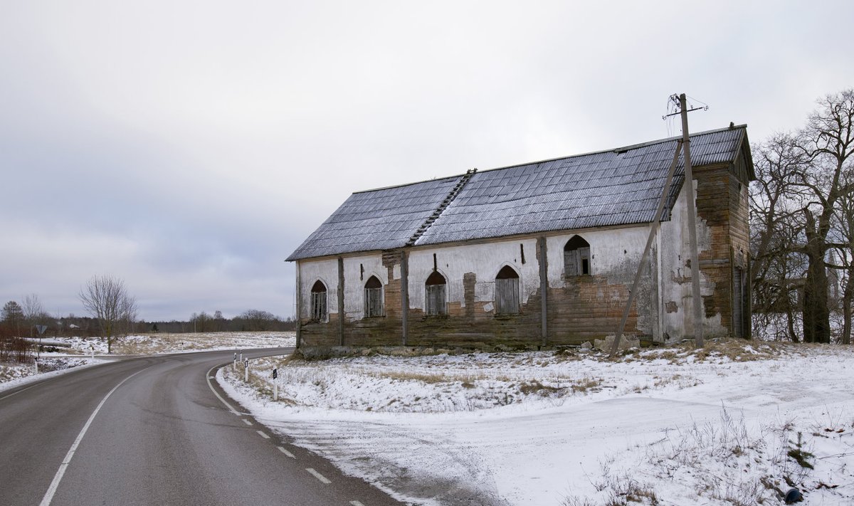 Старая деревянная церковь в Тудулинна