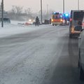 ВИДЕО: В ДТП на шоссе Таллинн-Палдиски пострадали три человека