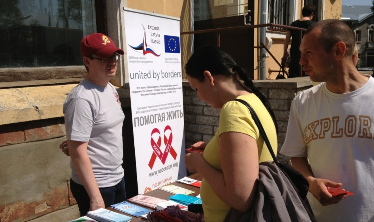 AIDSi ohvrite mälestamise päev Narvas 