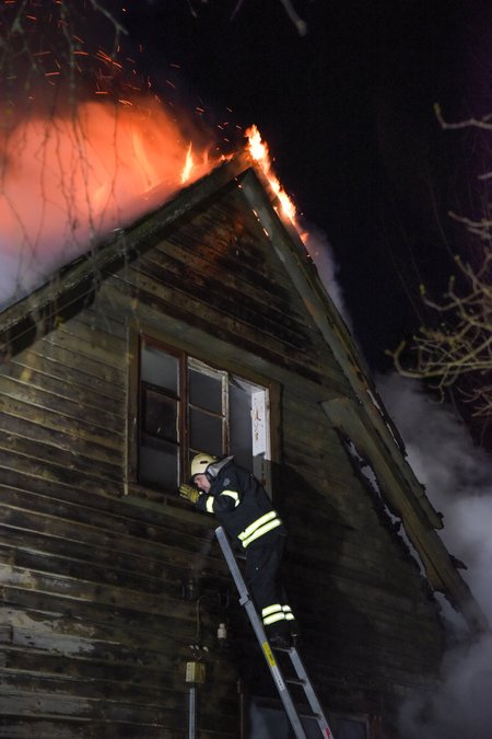 Viljandimaal põles elumaja