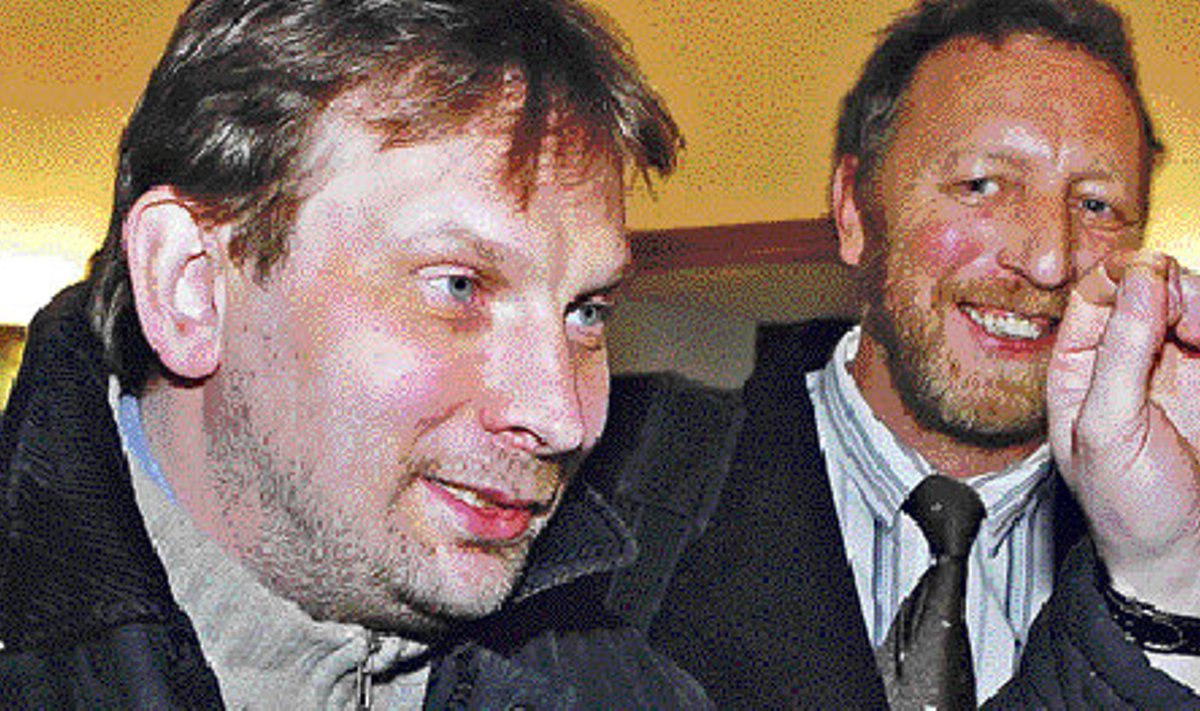 Rohelised Marek Strandberg (vasakul) ja Valdur Lahtvee ei luba sotsiaalkulusid isegi natuke kärpida.