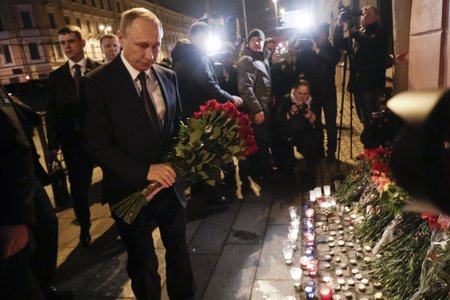 Vladimir Putin mälestas plahvatustes hukkunuid