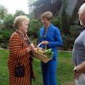 ФОТО: Президент Керсти Кальюлайд побывала на самых красивых нарвских дачах